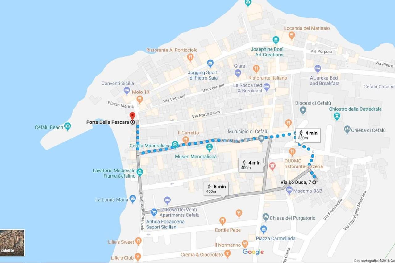 Lo Duca Apartments 체팔루 외부 사진
